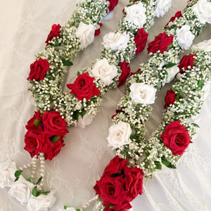 Artificial Baby's Breath Varmalas: A Modern Tradition