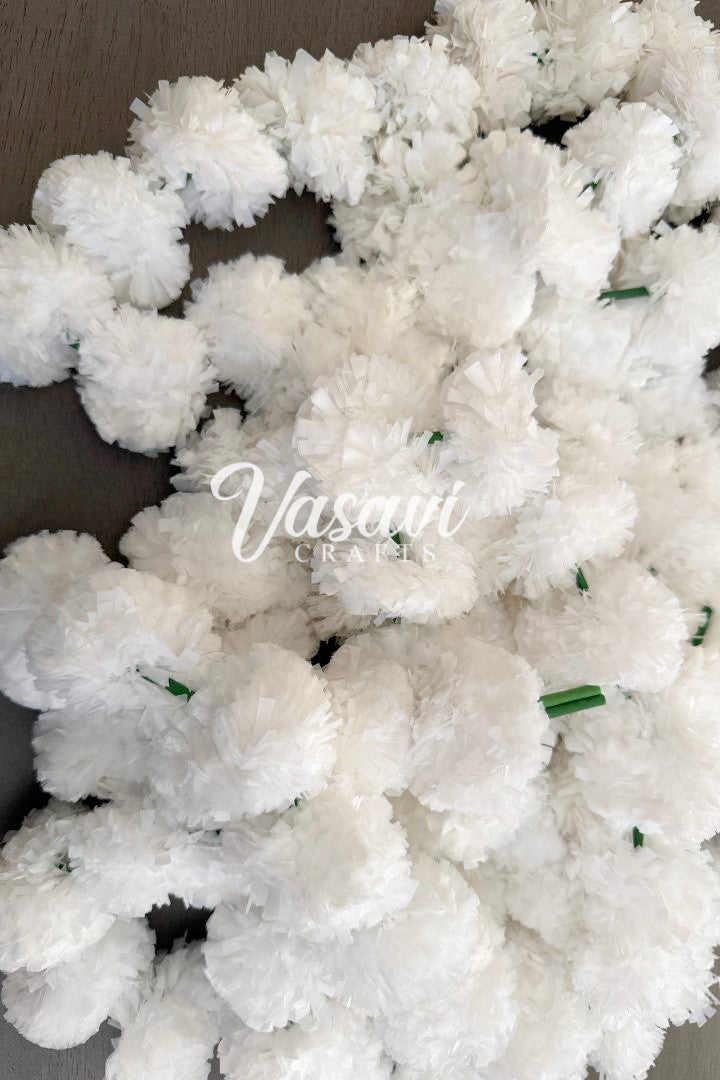 Pack of 16, 20, 25, 50, 100, 200 Artificial Marigold Flower Garlands 8 feet, 10 feet long