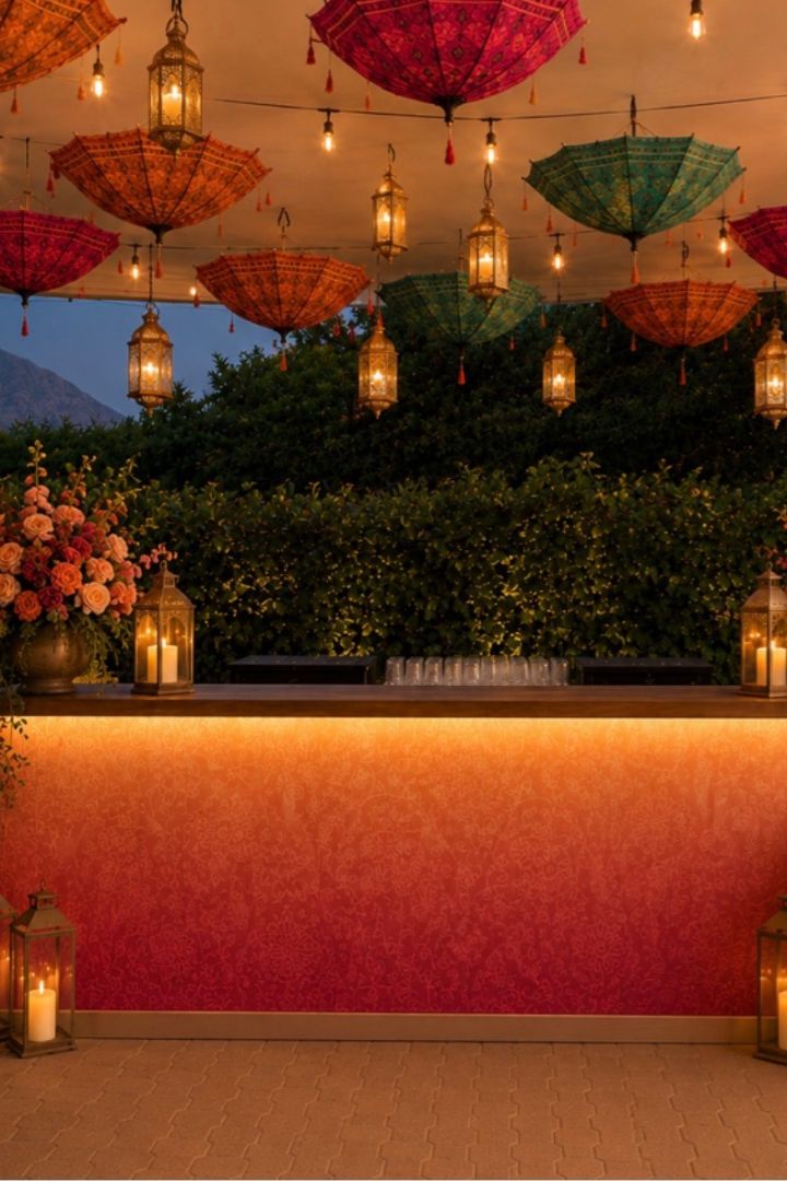 50 Umbrellas for Ceiling Decor