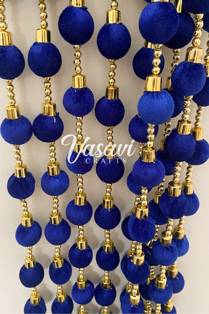 Pack of 20, 25, 40, 50, 100- 5 ft Ball Garlands with Tassels