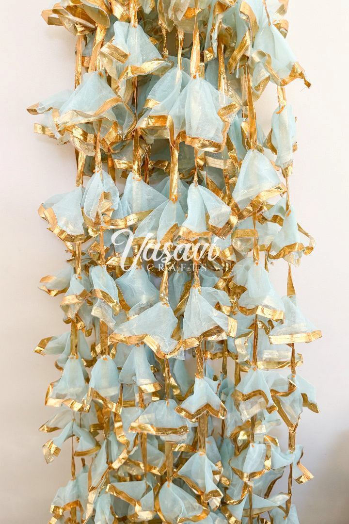 Pack of 10, 20 Gota Décor Hangings in Sheer fabric