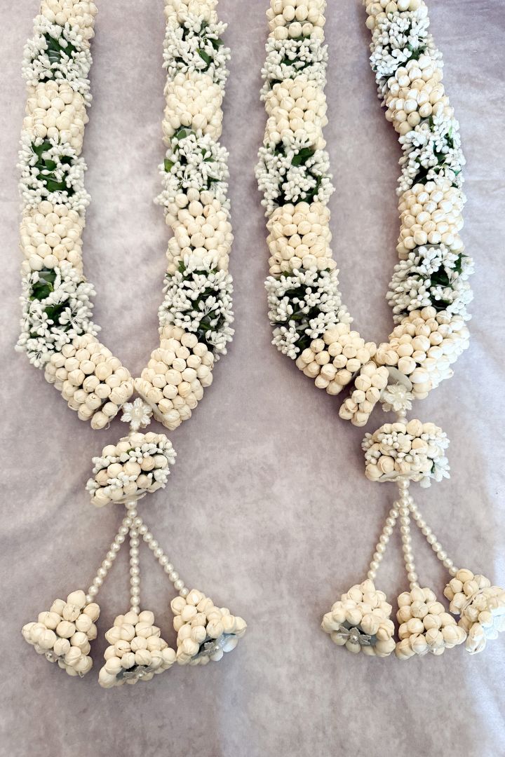 Mogra/Jasmine Baby's Breath Flower Garland