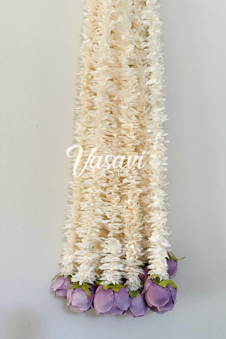 Pack of 20,30,40,50,60,80,100 Jasmine Flower Garland with Rose