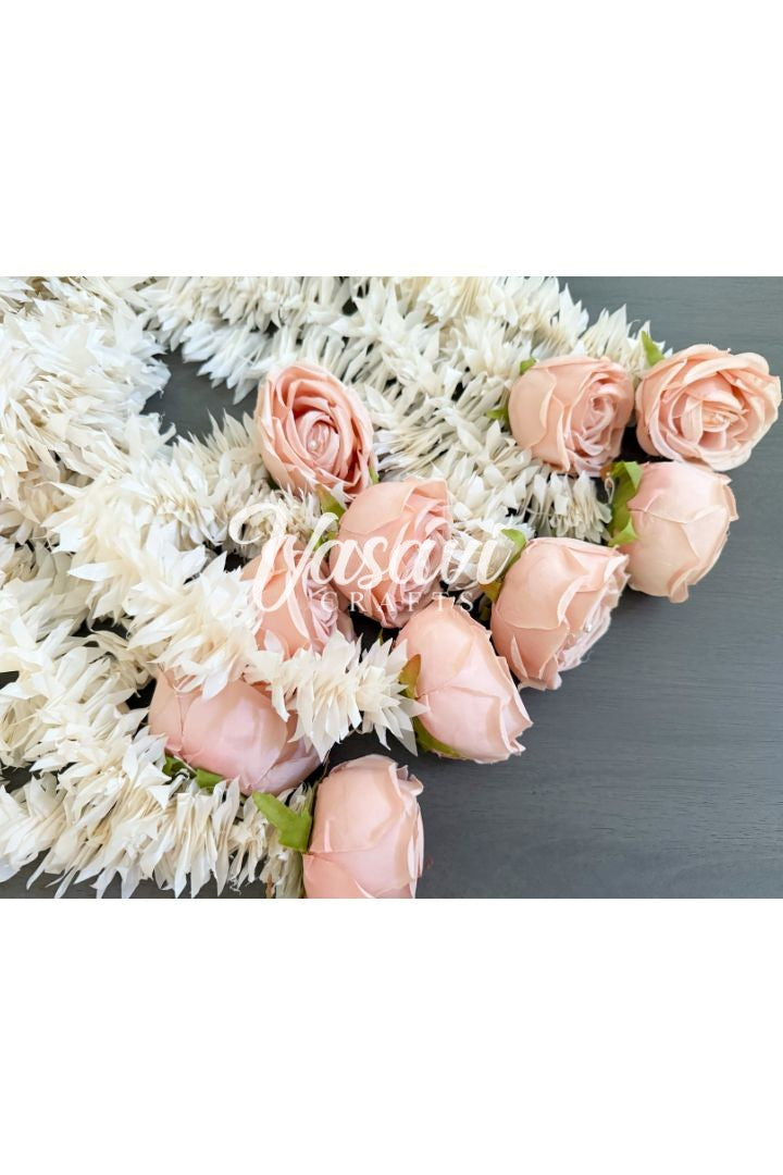 Pack of 20,30,40,50,60,80,100 Jasmine Flower Garland with Rose