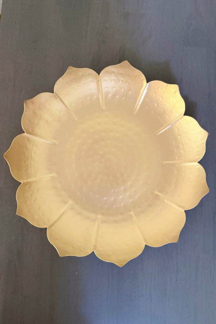 Lotus Shape Decorative Urli Bowl