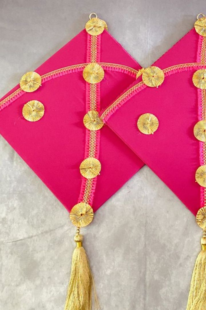Magenta Gota Decorative Kites