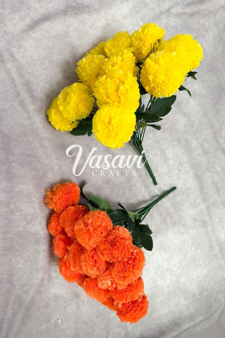 Pack of 30,50,70,100,200,300,500 Marigold Flower Bunches