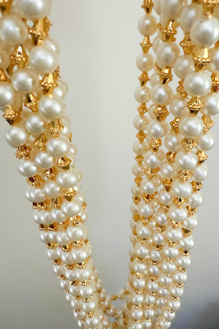 Pack of 40 Pearls Milni Mala for Baraat Swagat