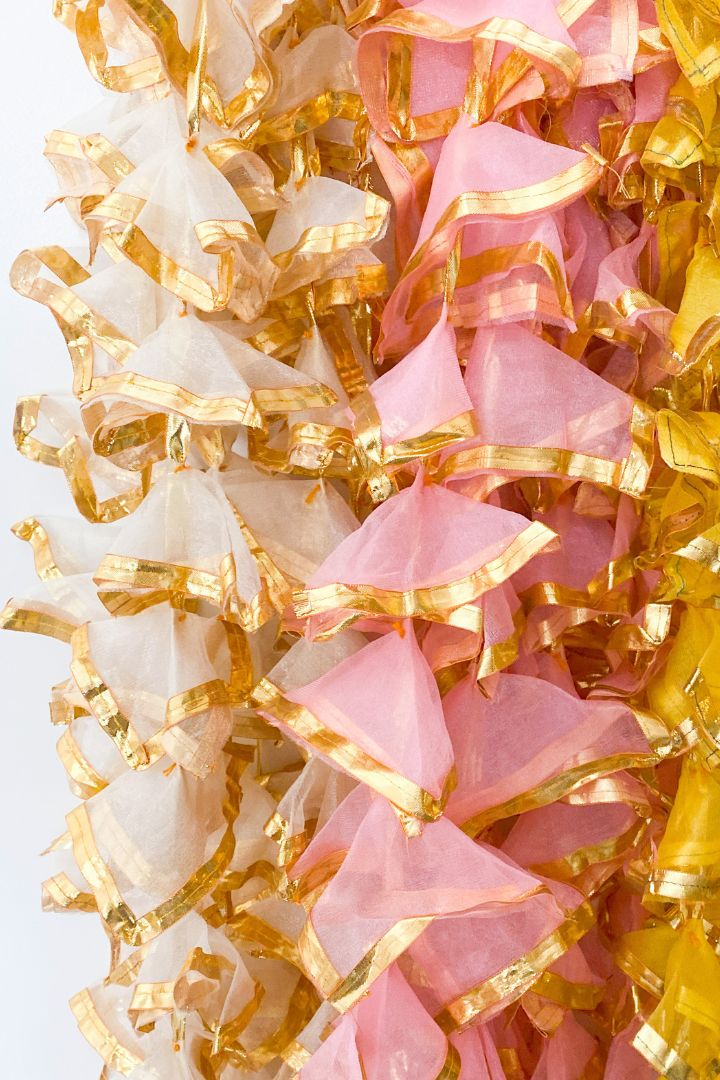 Pack of 30, 50, 100, 200 Gota Décor Hangings in Sheer fabric