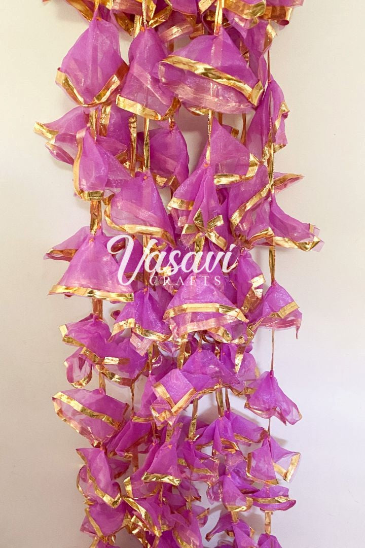 Pack of 30, 50, 100, 200 Gota Décor Hangings in Sheer fabric